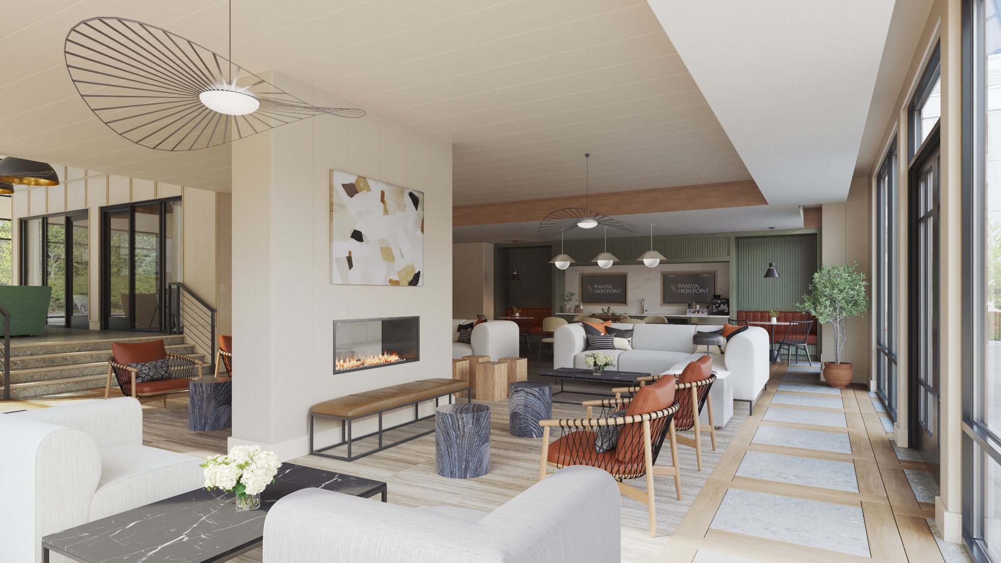 Banyan High Point clubroom